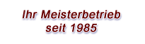 Ihr Raumausstatter Meisterbetrieb seit 1985 in Bottrop